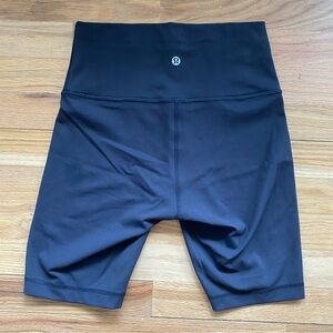 Lululemon Black Bike Shorts 8”